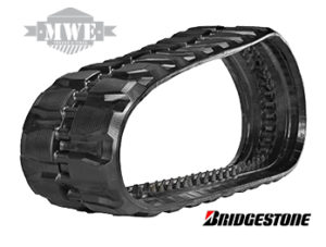 Bridgestone Block Pattern CTL Rubber Track for Mustang MTL325 