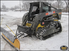 Bridgestone PolarTread Tracks With Snow Plow